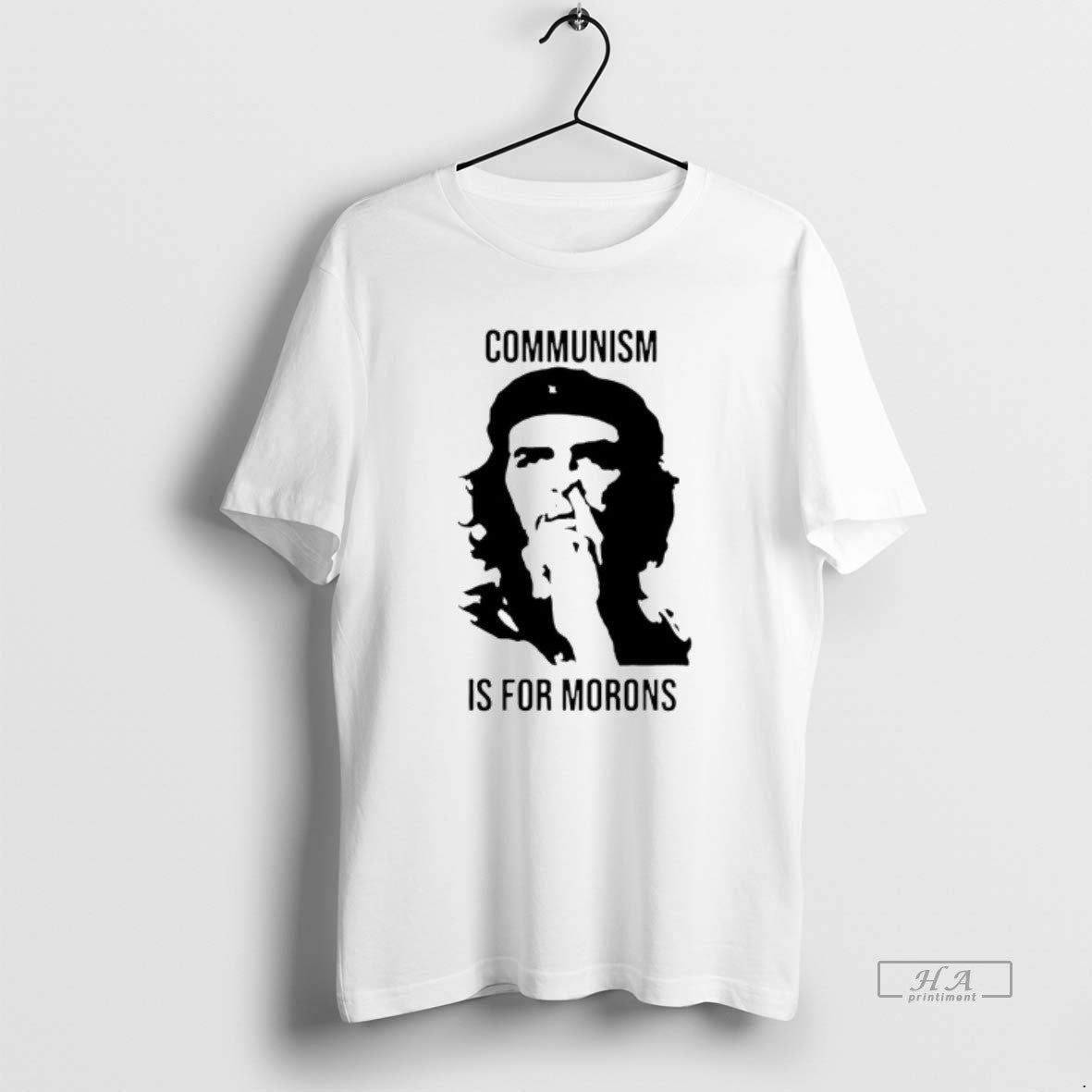 Trendy Che Guevara Communism Is For Morons Unisex , , , Long Sleeve Tee
