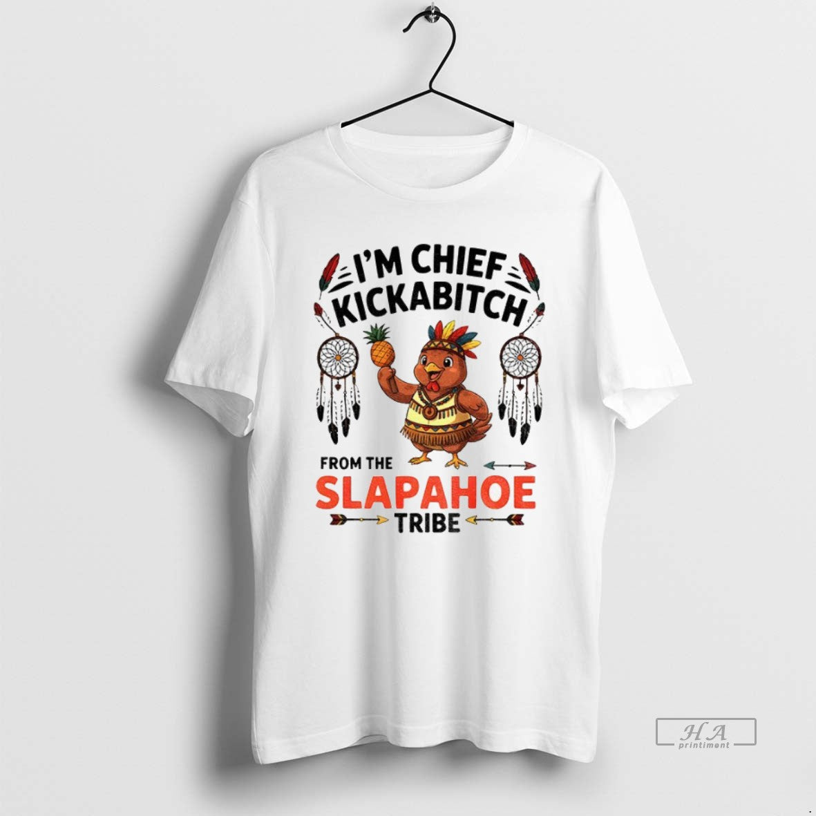 Trendy Chicken Im Chief Kickabitch From The Slapahoe Tribe 2025 Unisex , , , Long Sleeve Tee