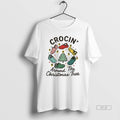 Trendy Crocs Crocin Around The Christmas Tree Funny Unisex , , , Long Sleeve Tee