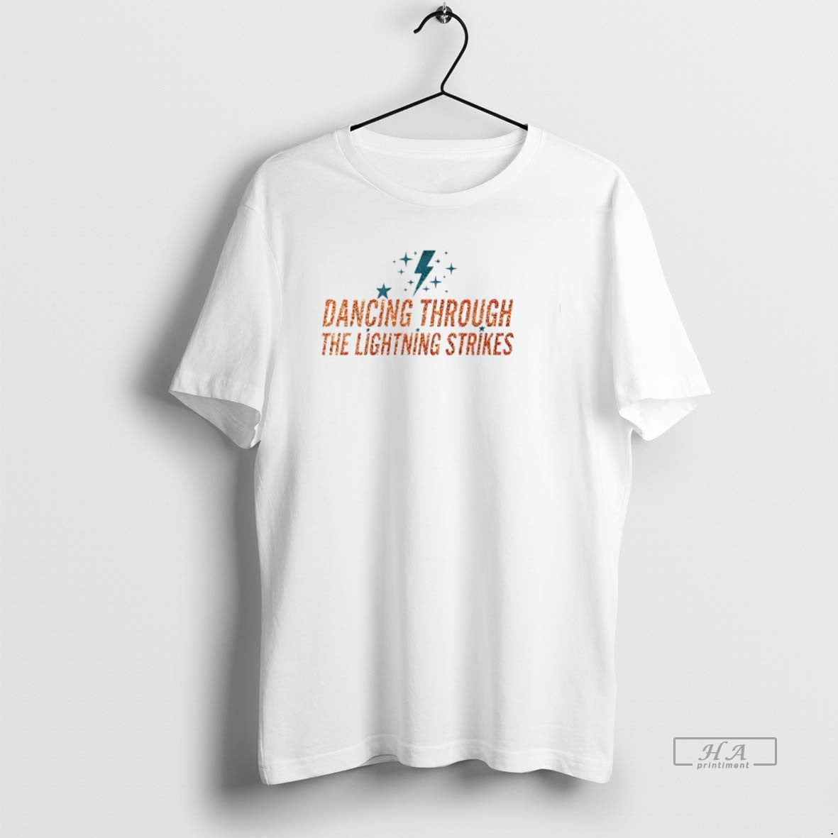 Trendy Dancing Through The Lightning Strikes Unisex , , , Long Sleeve Tee