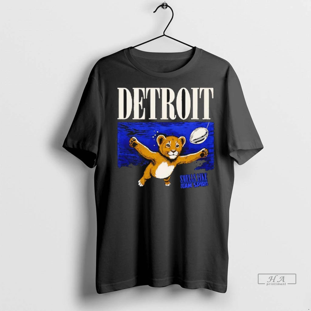 Trendy Detroit Football Smells Like Team Spirit Shirt Sweater