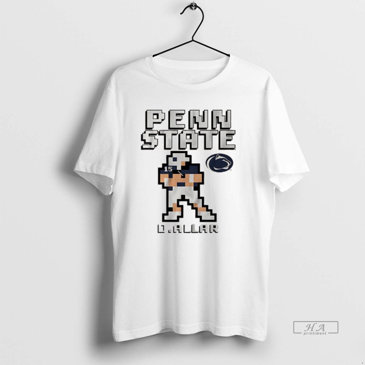 Trendy Drew Allar Penn State Nittany Lions Football Retro Baller 8 Bit Style Unisex , , , Long Sleeve Tee