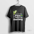 Trendy Eat A Live Frog First Thing In The Morning Mark Twain Unisex , , , Long Sleeve Tee