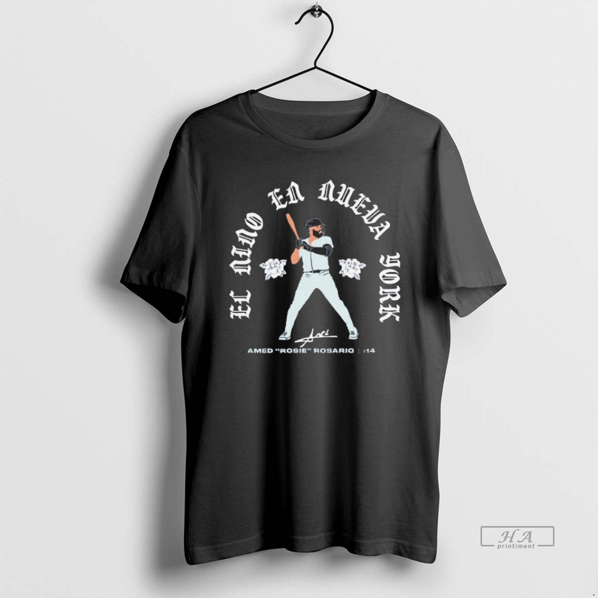 Trendy El Nino En Nueva York Amed Rosie Rosario Ny Yankees Blackshirt Unisex , , , Long Sleeve Tee