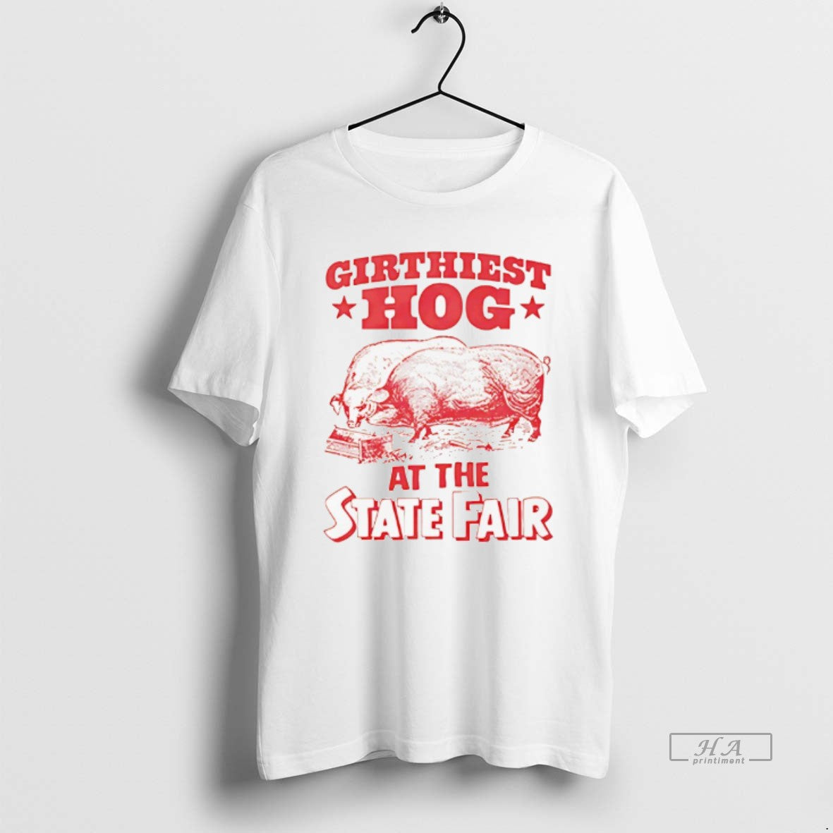 Trendy Girthiest Hog At The State Fair Unisex , , , Long Sleeve Tee