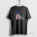 Trendy God Family Country In That Order America Flag Faith Cross Unisex , , , Long Sleeve Tee
