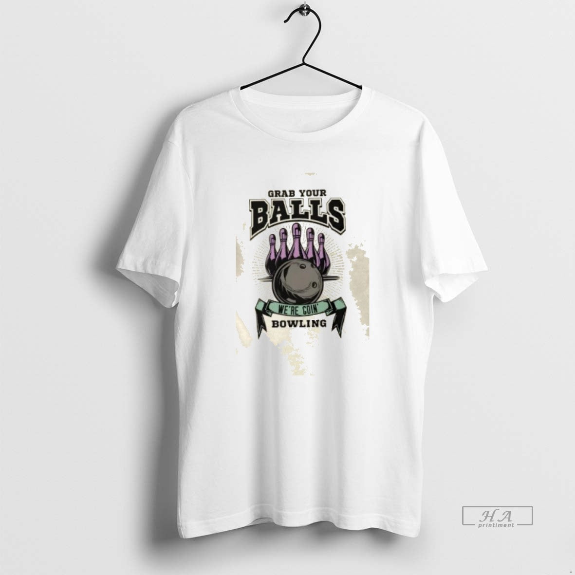 Trendy Grab Your Balls Bowling Adult Unisex , , , Long Sleeve Tee