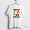 Trendy Grinch Santa Hat If You Dont Like The Word Cunt Dont Like A Cunt Unisex , , , Long Sleeve Tee