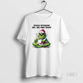 Trendy Grinch Santa Hat Stuck Between Idk Idc And Idgaf Christmas Unisex , , , Long Sleeve Tee