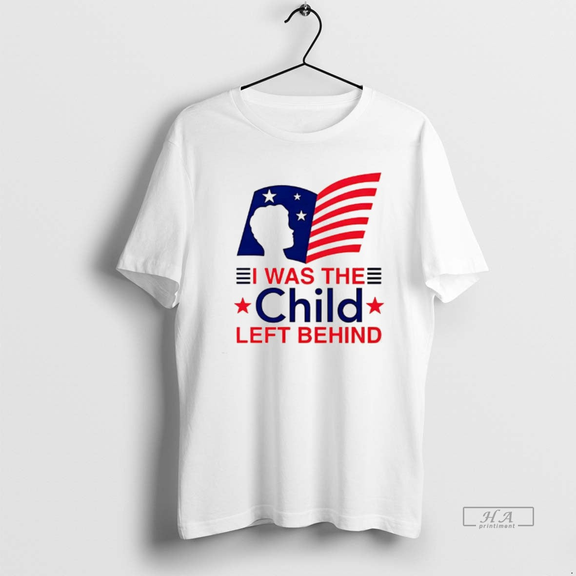 Trendy I Was The Child Left Behind Flag Unisex , , , Long Sleeve Tee