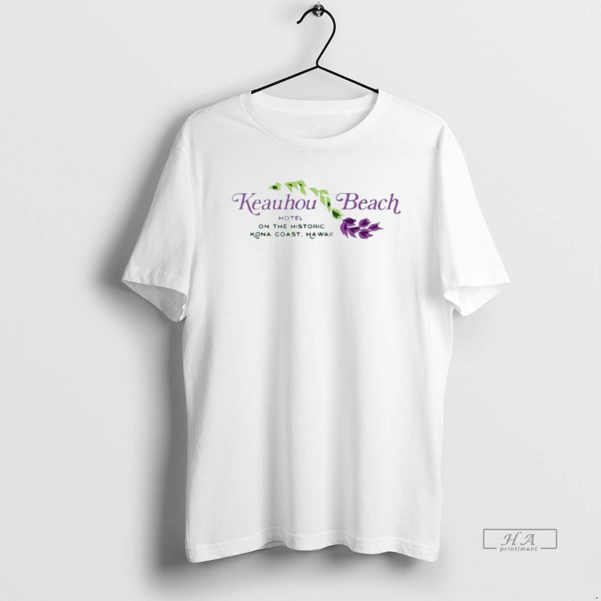 Trendy Keauhou Beach Hotel On The Historic Kona Hawaii Mens White Tee Unisex , , , Long Sleeve Tee