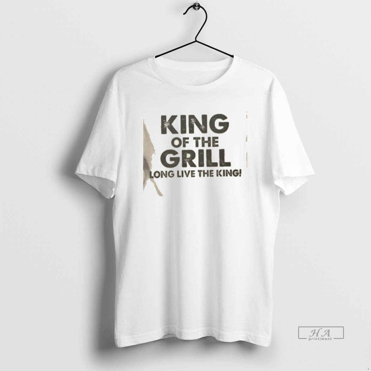 Trendy King Of The Grill Bbq Barbecue Unisex , , , Long Sleeve Tee