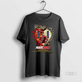 Trendy Marc Marquez Ducati Lenovo Team Motogp 2025 World Champhions Signature Heart Unisex , , , Long Sleeve Tee