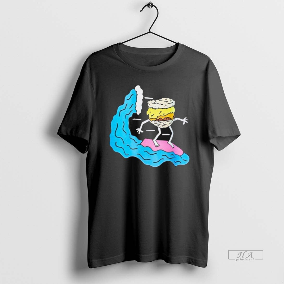 Trendy Mollys Surfing Biscuit Unisex , , , Long Sleeve Tee