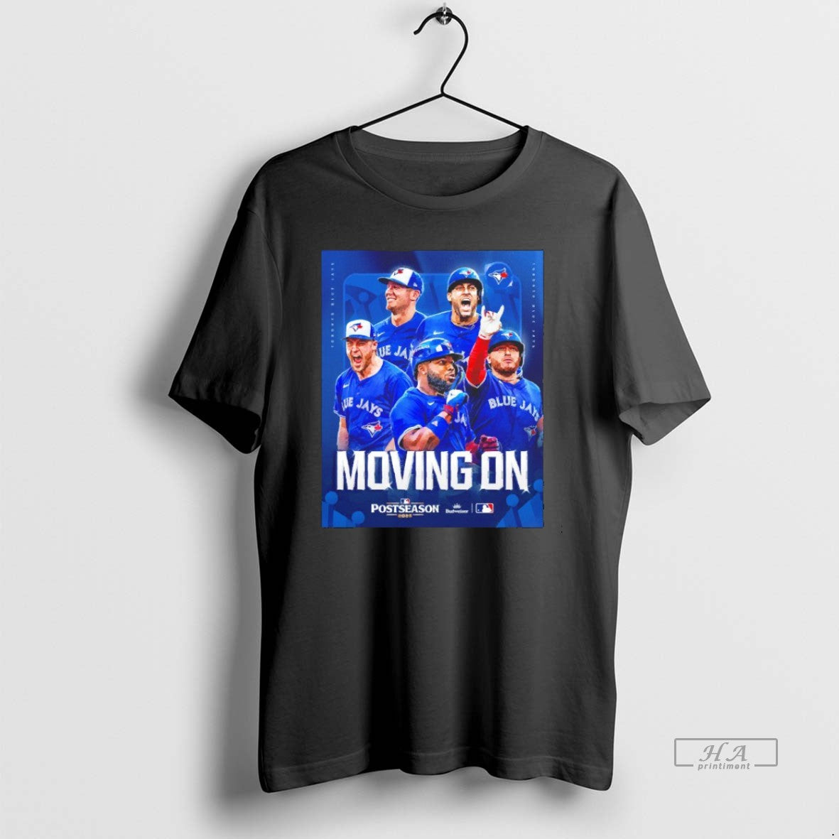 Trendy Moving On Toronto Blue Jays Mlb Postseason 2025 Player Blackshirt Unisex , , , Long Sleeve Tee