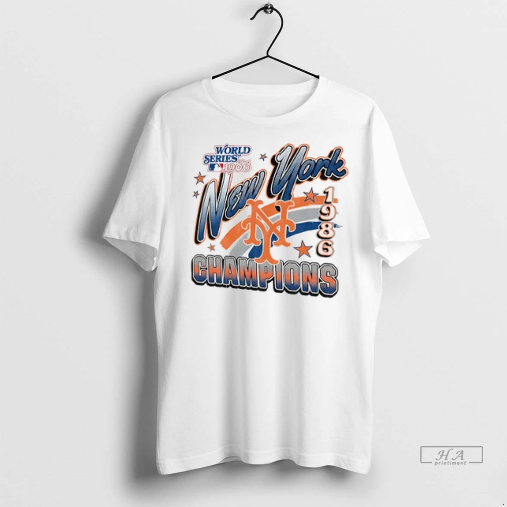 Trendy New York Mets 1986 World Series Champions Vintage Shirt Sweater
