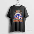 Trendy New York Mets Forever Not Just When We Win Peanuts Characters Blackshirt Unisex , , , Long Sleeve Tee