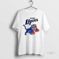 Trendy October In Detroit Lions And Detroit Tigers Mens White Tee Unisex , , , Long Sleeve Tee
