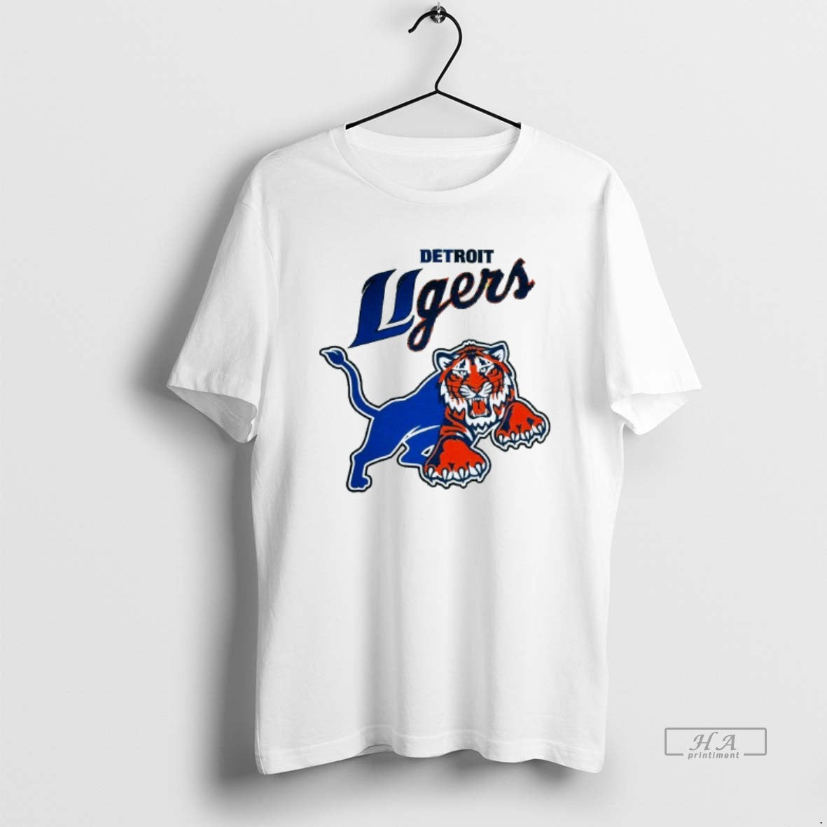 Trendy October In Detroit Lions And Detroit Tigers Mens White Tee Unisex , , , Long Sleeve Tee