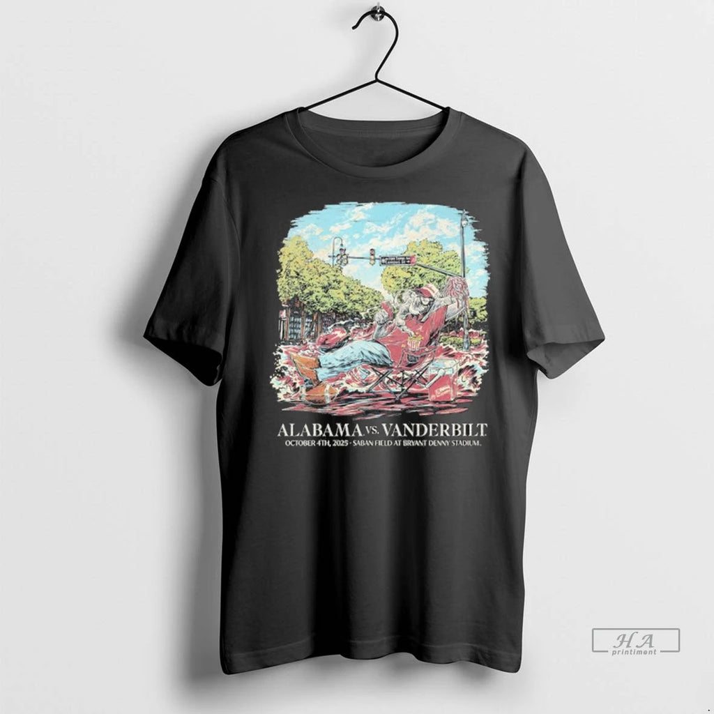 Trendy Officials Alabama Vs Vanderbilt 2025 Vintage Shirt Sweater