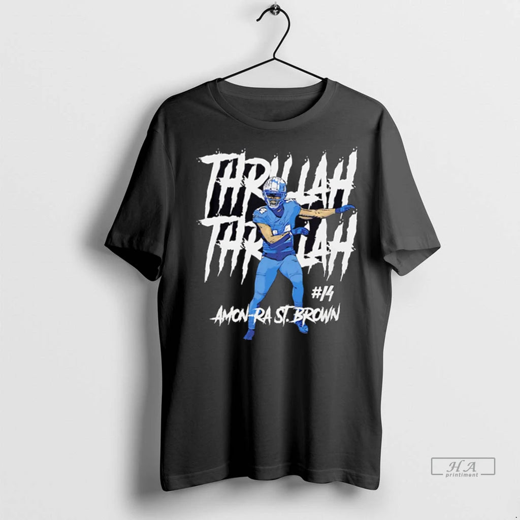 Trendy Officials Amon Ra St Brown Detroit Thrilla Shirt Sweater