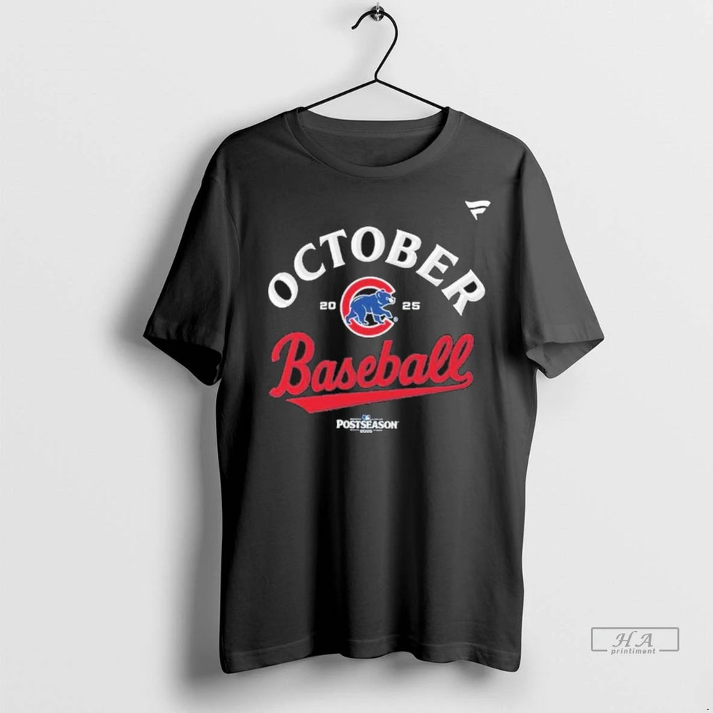 Trendy Officials Chicago Cubs October Baseball Nl Wild Card Winner Shirt Sweater