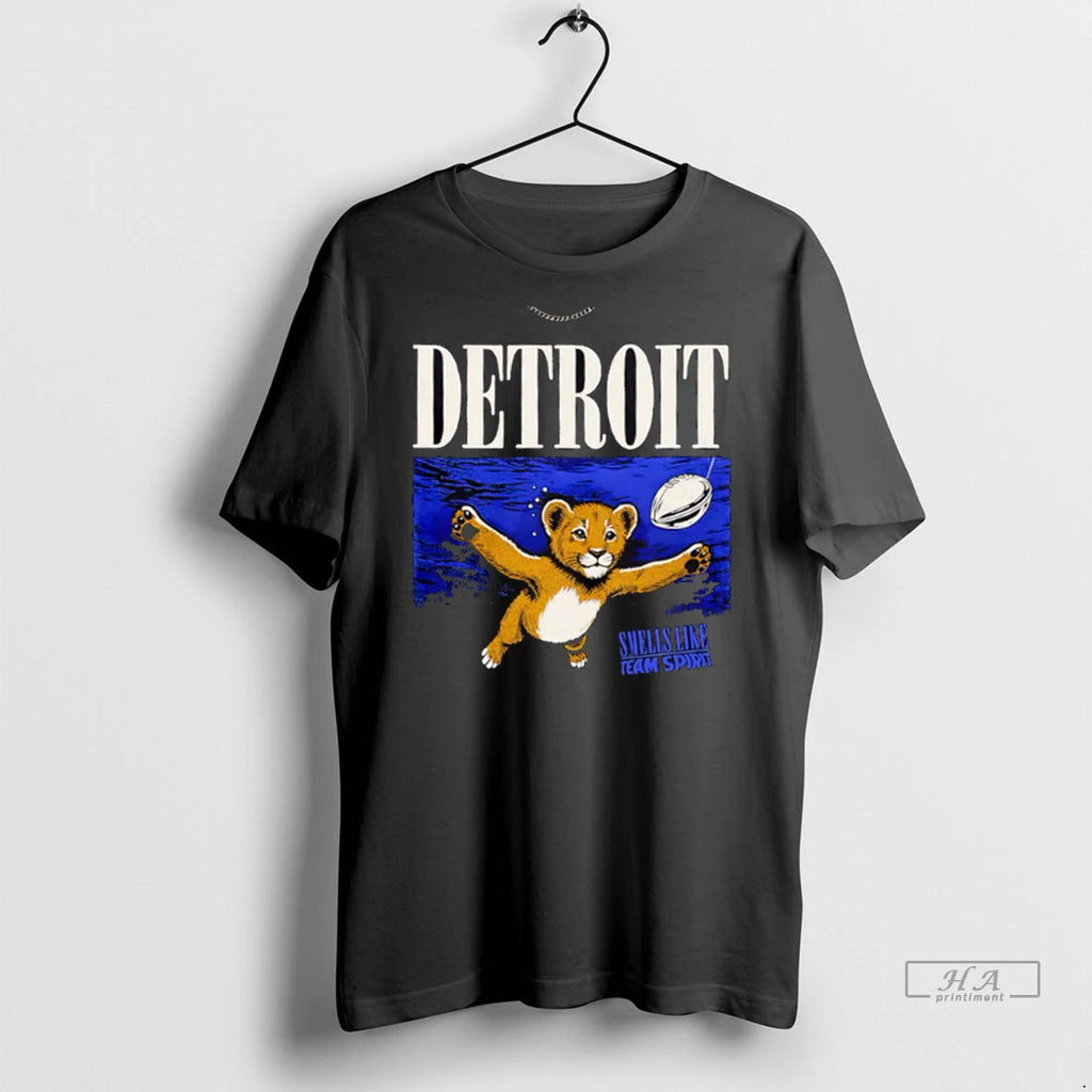 Trendy Officials Detroit Lions Smells Like Team Spirit Shirt Sweater