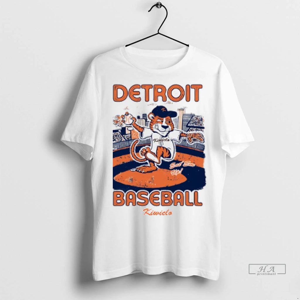 Trendy Officials Detroit Tigers Eat Em Up Baseball Mascot Vintage Shirt Sweater