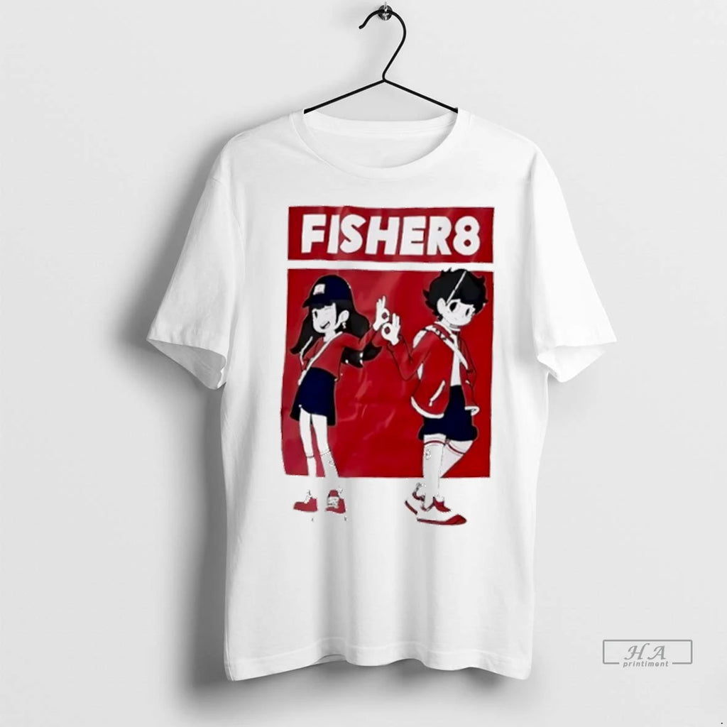 Trendy Officials Fisher8 Team Anime Cute Shirt Sweater