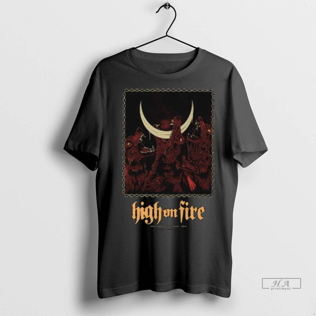 Trendy Officials High On Fire Berlin Germany 2025 Event Long Sleve Shirt Sweater