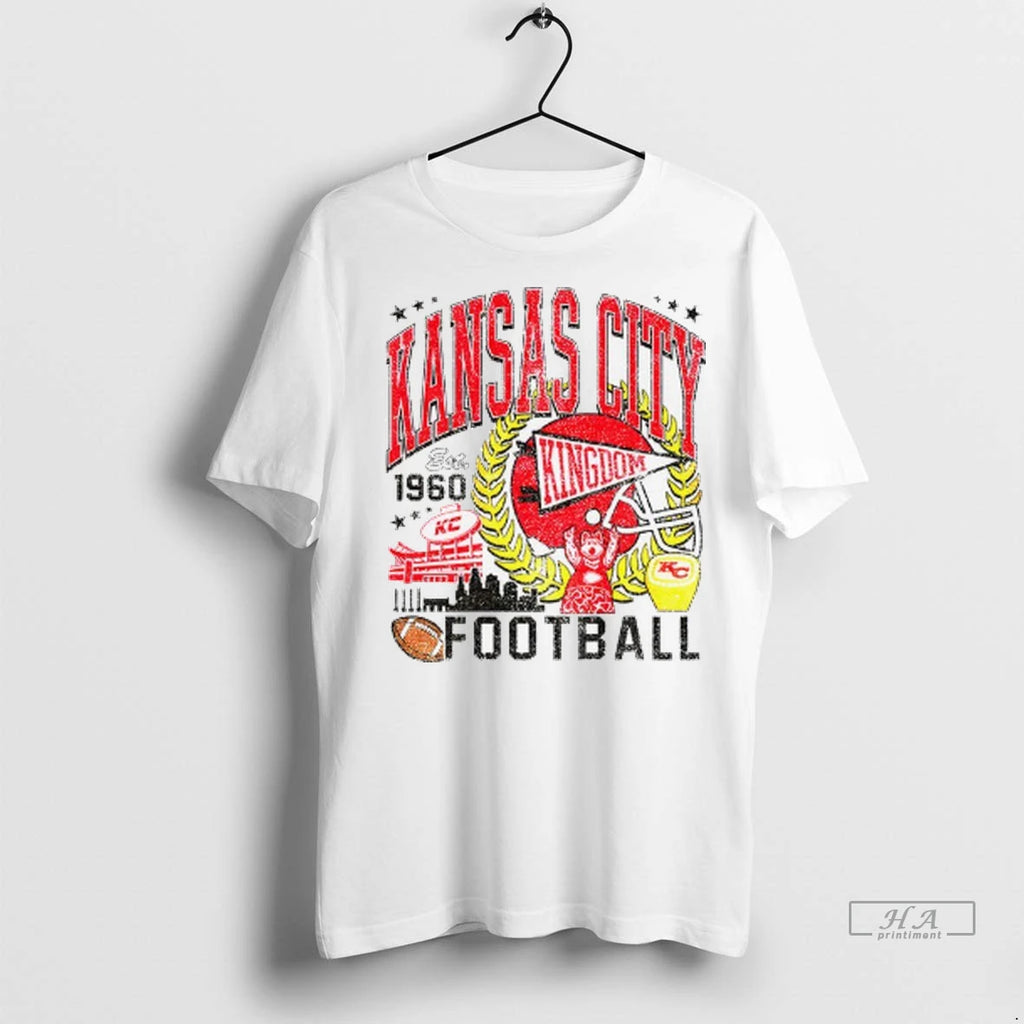 Trendy Officials Kansas City Chiefs Football Kingdom Est 1960 Shirt Sweater