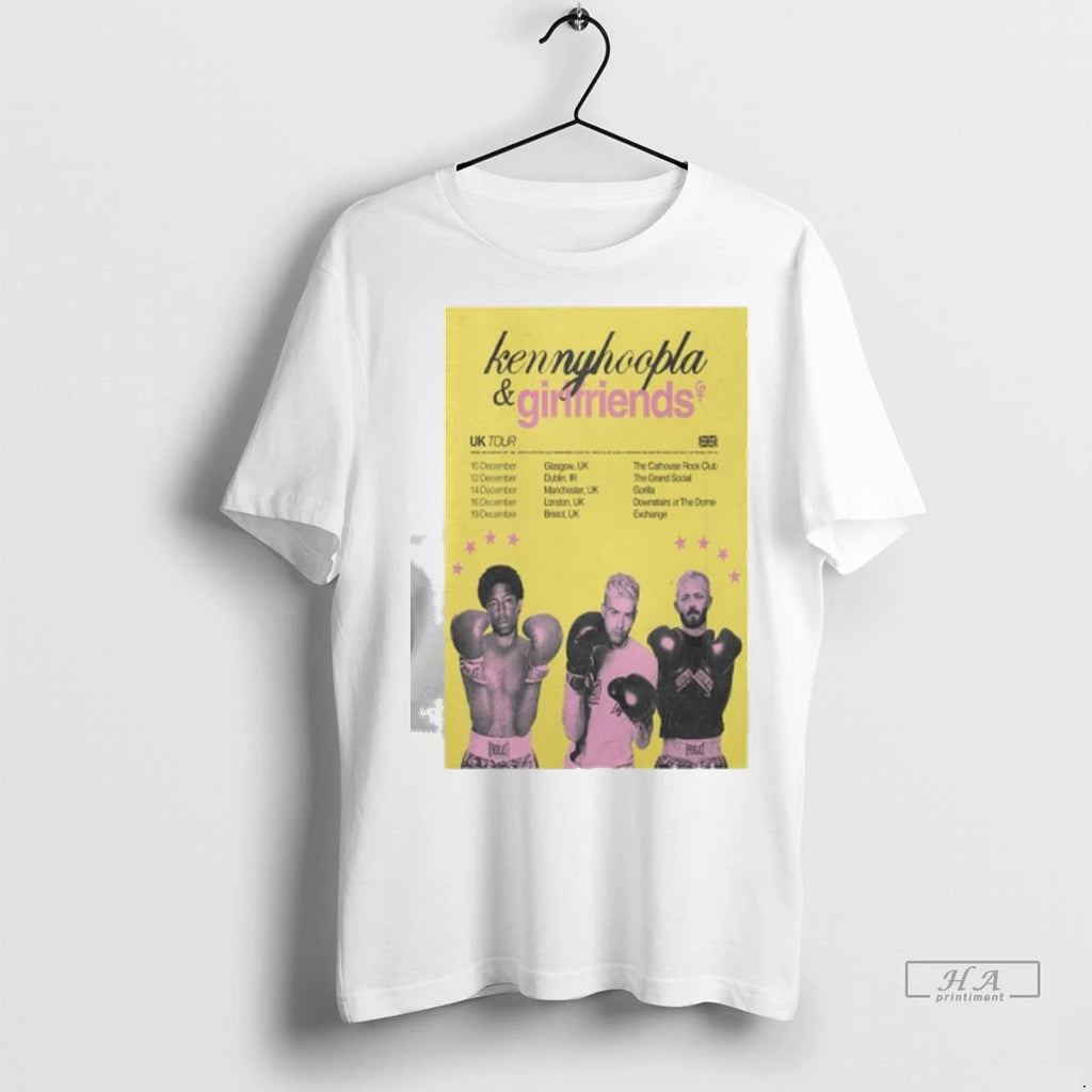Trendy Officials Kennyhoopla Girlfriends Eu Uk Tour December 2025 Ladies Shirt Sweater