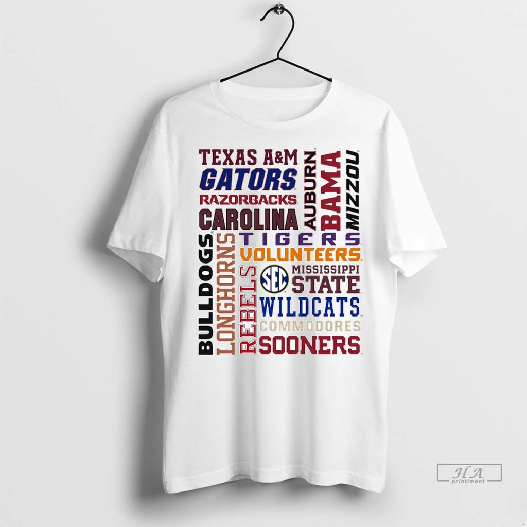 Trendy Officials Sec Southeastern Conference Football Team Shirt Sweater