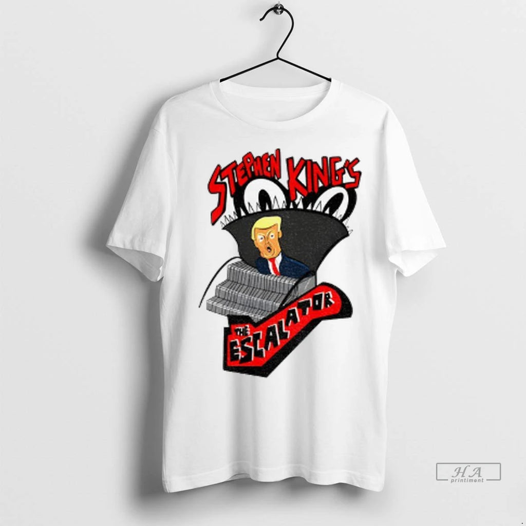 Trendy Officials Stephen King The Escalator Anti Trump Horror Shirt Sweater
