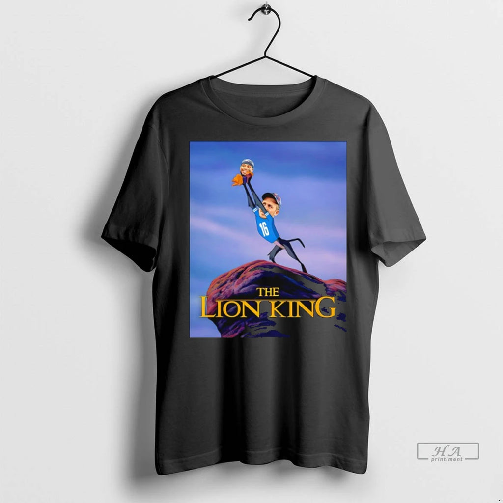 Trendy Officials The Lion King Jared Goff And Amon Ra St Brown Detroit Lions