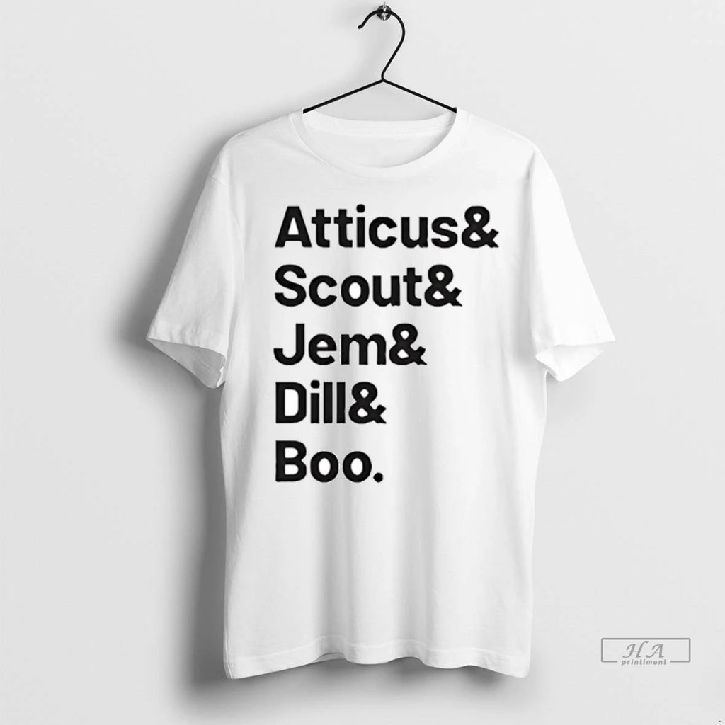Trendy Officials Tom Hayworth Home Economics Wearing Atticus Scout Jem Dill Boo Shirt Sweater