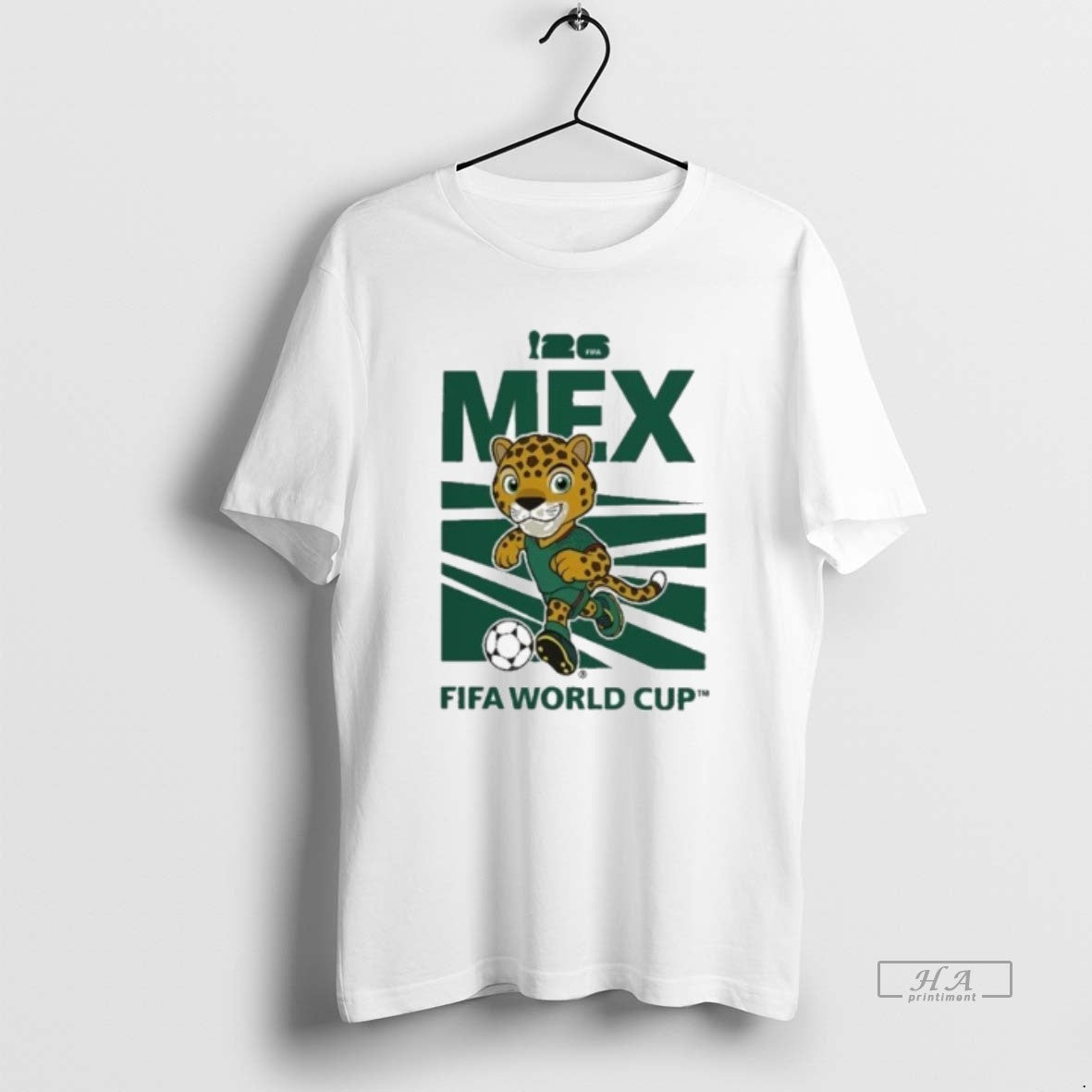 Trendy Panther 2026 World Cup Mexico Mascot Unisex , , , Long Sleeve Tee