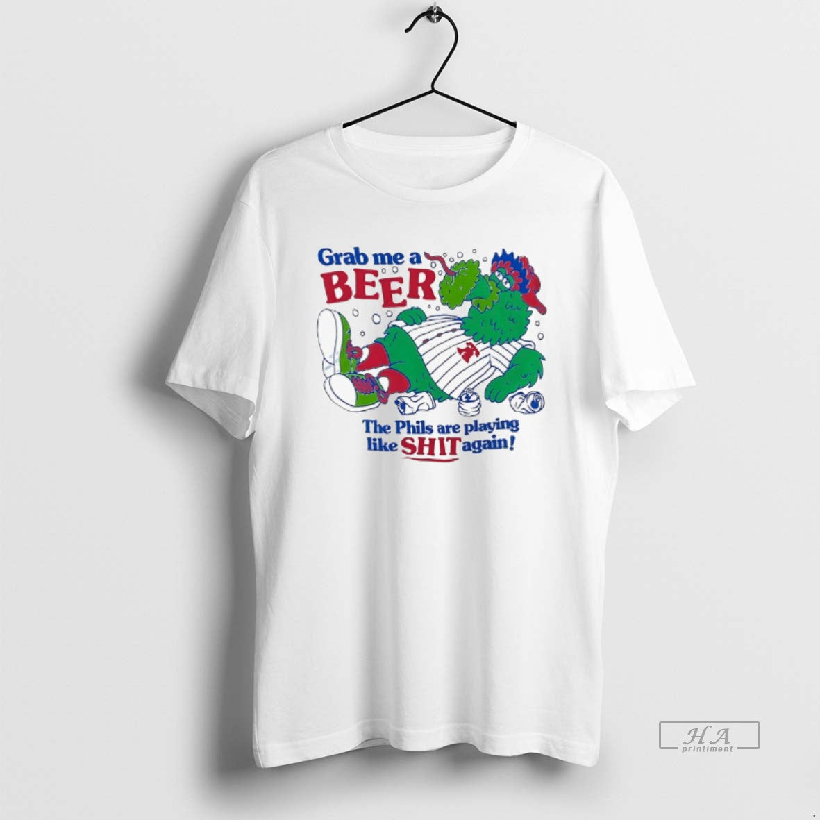 Trendy Philadelphia Phillies Phillie Phanatic Grab Me A Beer The Phils Are Playing Like Shit
