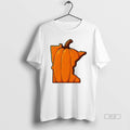 Trendy Pumpkin Arrange Minnesota State Halloween Unisex , , , Long Sleeve Tee