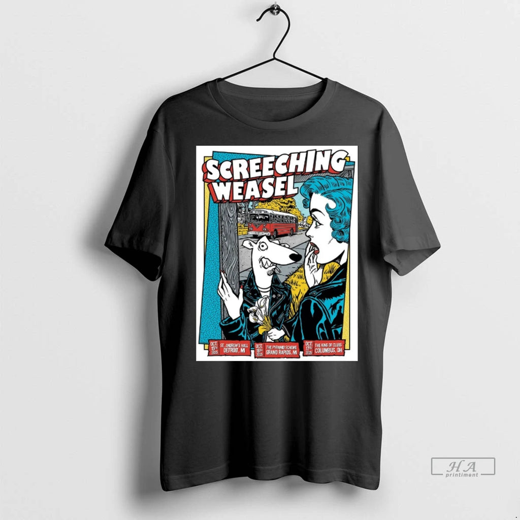Trendy Screeching Weasel October 15 2025 St Andrews Hall Detroit Mi Shirt Sweater