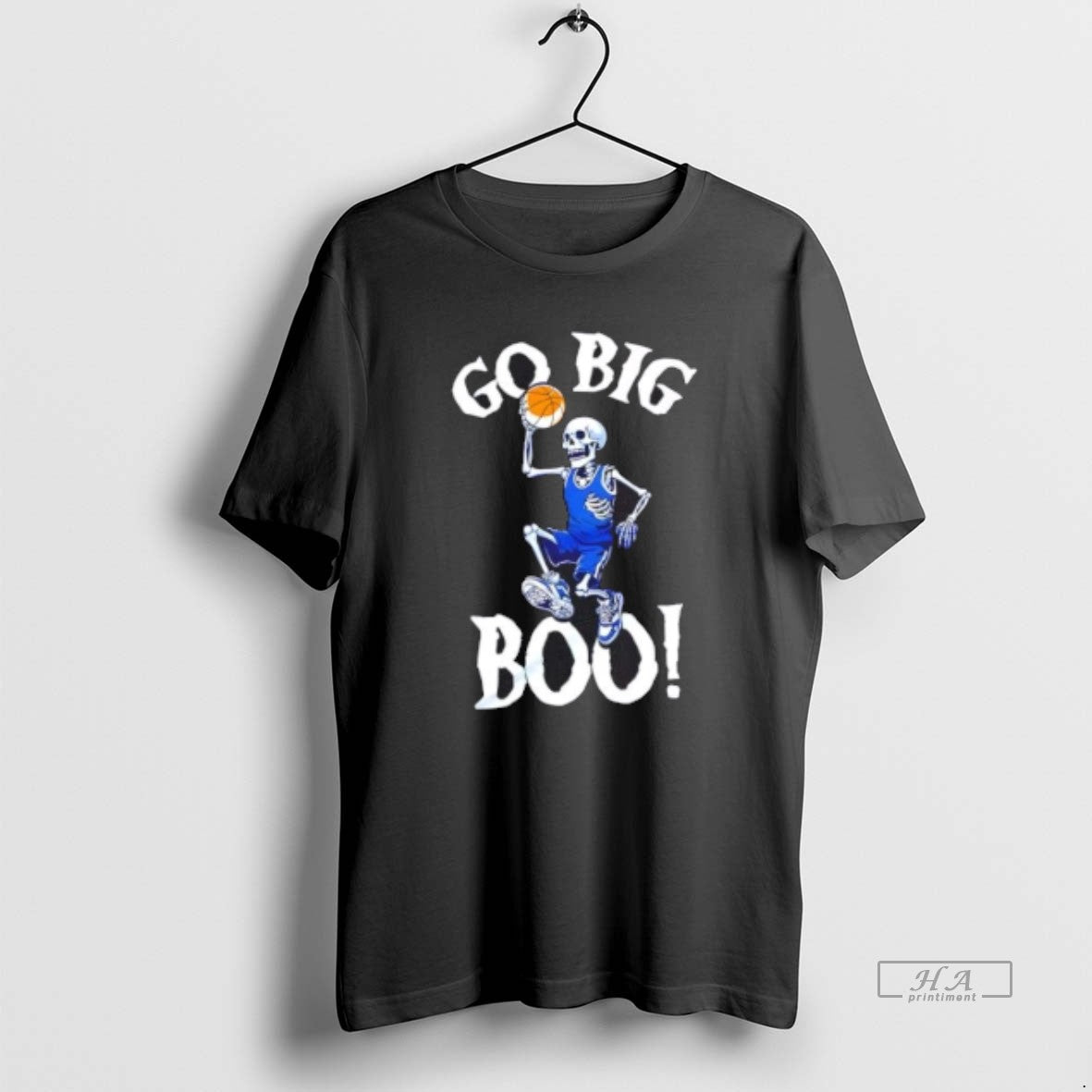 Trendy Skeleton Duke Basketball The Go Big Boo Unisex , , , Long Sleeve Tee
