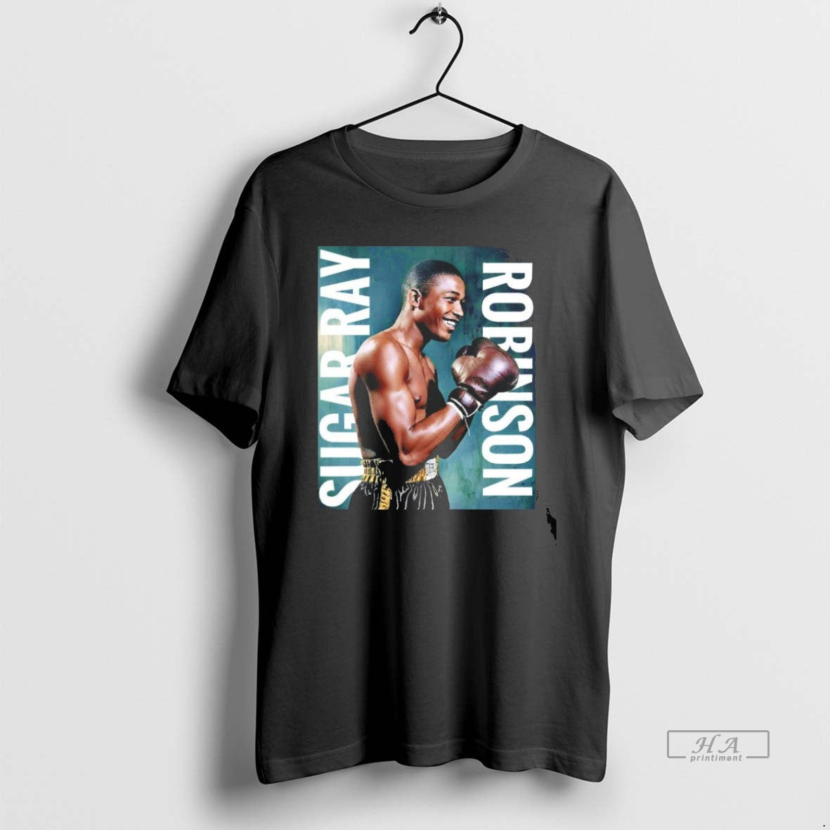 Trendy Sugar Ray Robinson The Greatest Fighter Boxing Blackshirt Unisex , , , Long Sleeve Tee