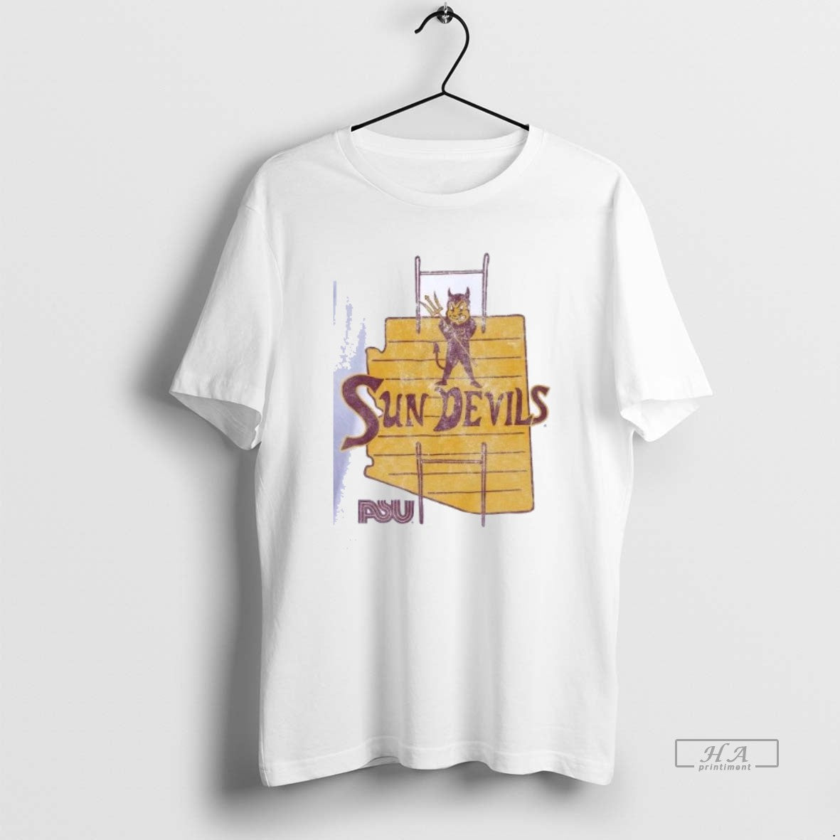 Trendy Sun Devils Psu Arizona State Vintage Sparky Football Shirts Unisex , , , Long Sleeve Tee