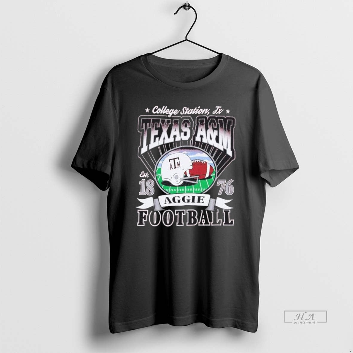 Trendy Texas Am Football Helmet Est 1876 Unisex , , , Long Sleeve Tee