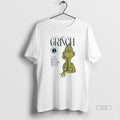 Trendy The Grinch It Santa Could Do It Then So Could The Grinch Mens White Unisex , , , Long Sleeve Tee