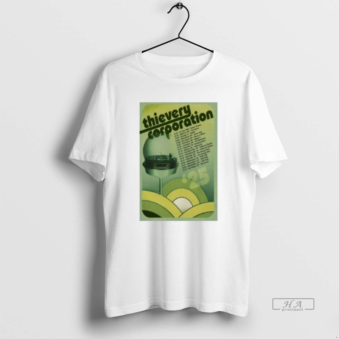 Trendy Thievery Corporation Live In 2025 Unisex , , , Long Sleeve Tee