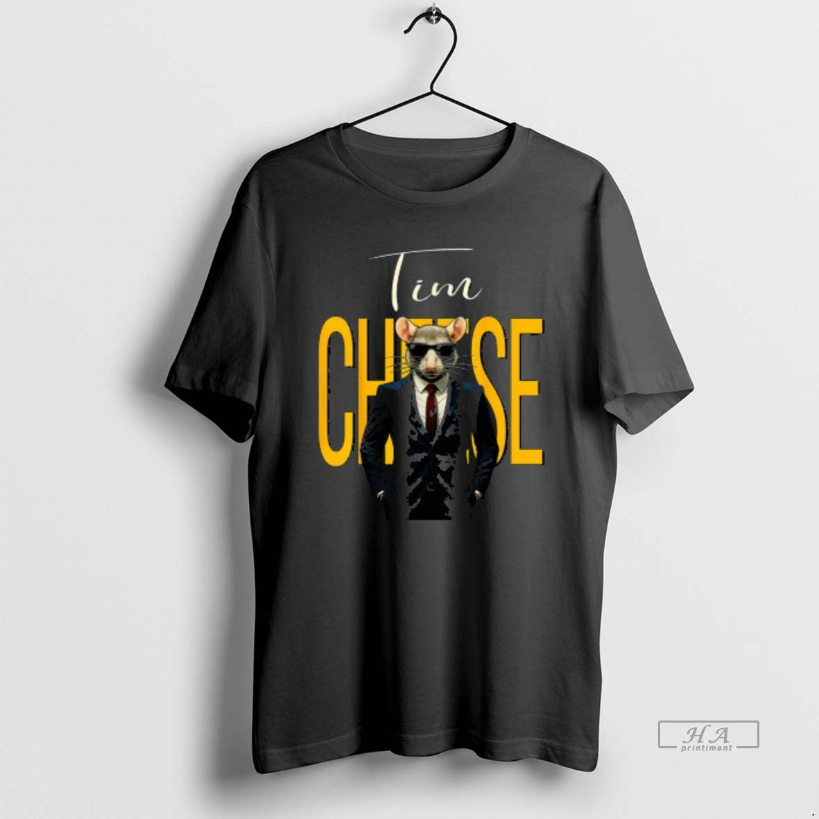Trendy Tim Cheese Funny Secret Agent Mouse Brainrot Unisex , , , Long Sleeve Tee