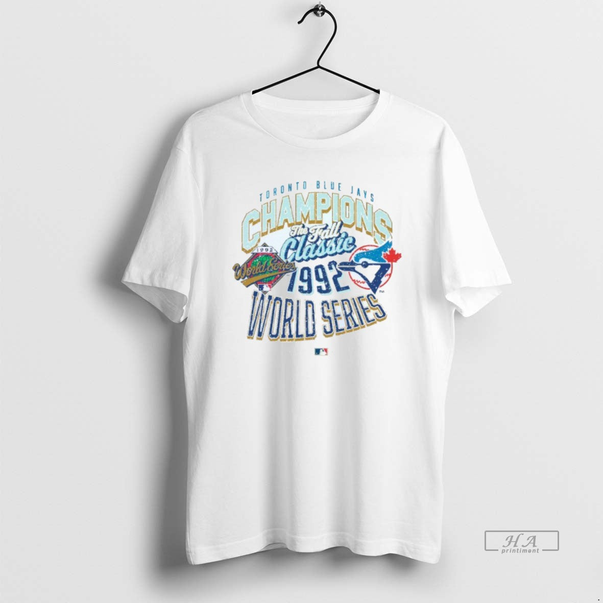Trendy Toronto Blue Jays 1992 World Series Champions The Fall White Tee Unisex , , , Long Sleeve Tee