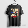 Trendy Trump 2028 Patriotic Support Trump Blackshirt Unisex , , , Long Sleeve Tee