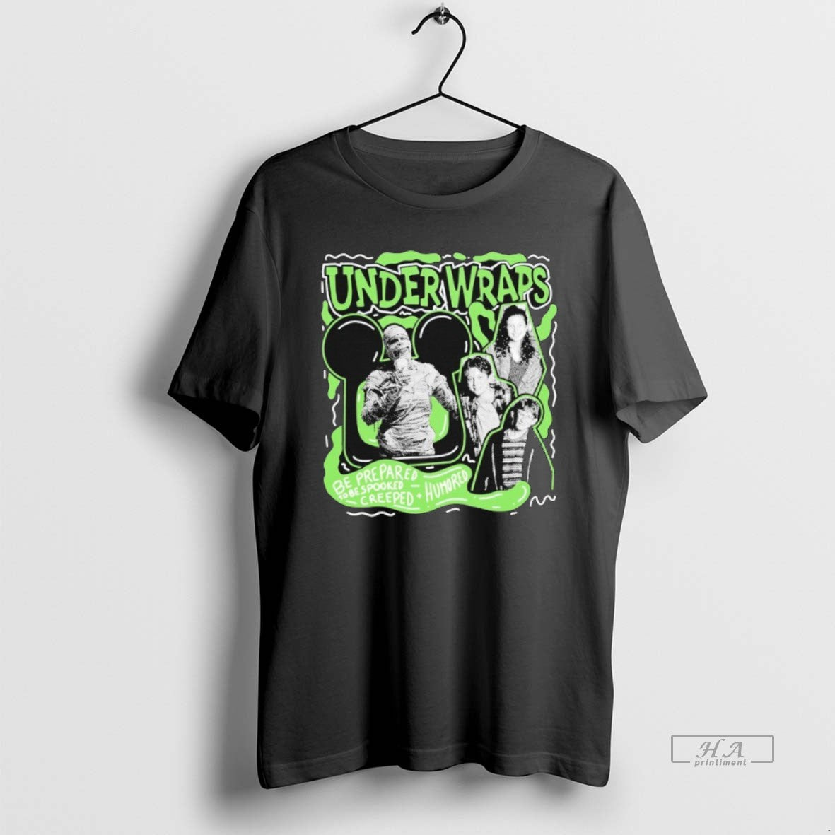 Trendy Underwraps Be Prepared To Be Spooked Creeped Homored 1997 Unisex , , , Long Sleeve Tee